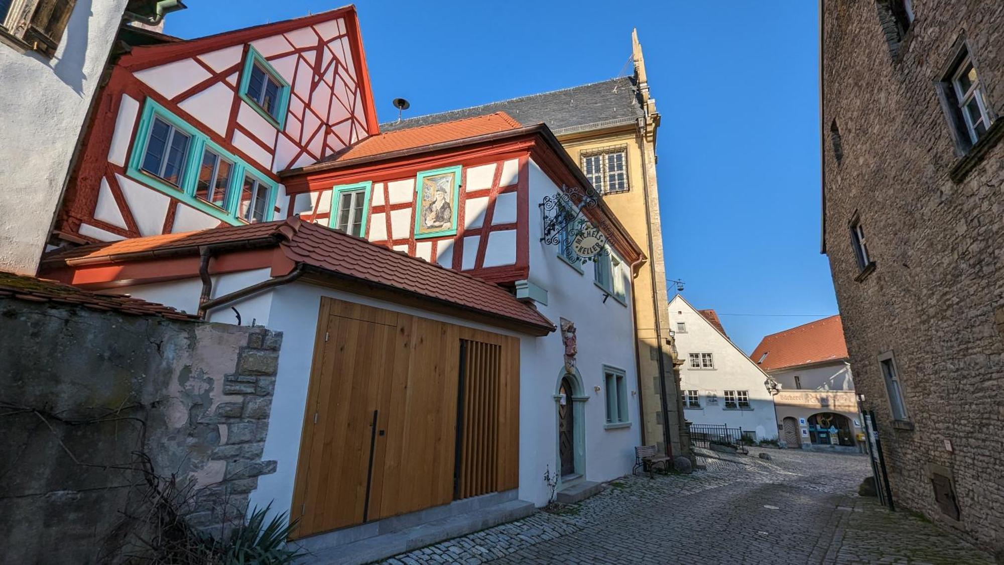 Gaestezimmer Michelskeller Sulzfeld am Main Exterior foto